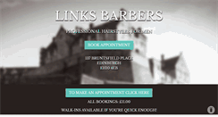 Desktop Screenshot of linksbarbers.com